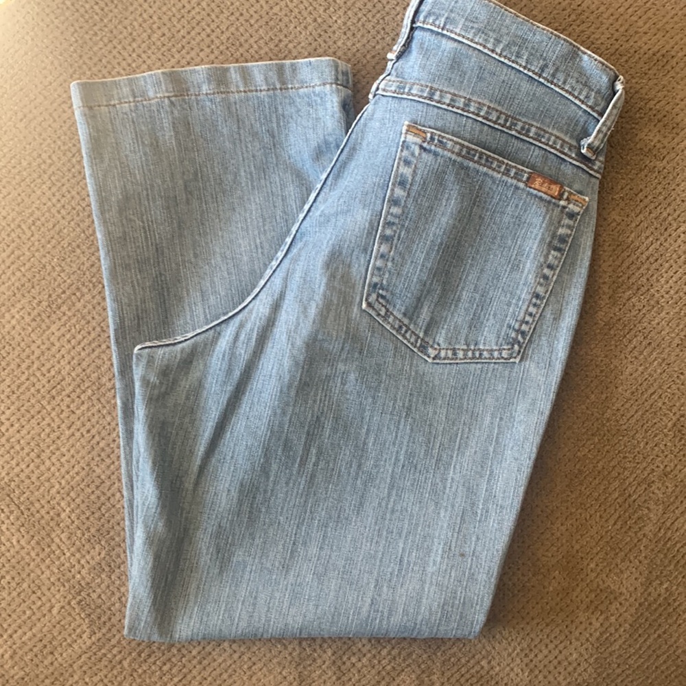 Women’s Vintage Lee Riders Denim Stretch Capris Size 12